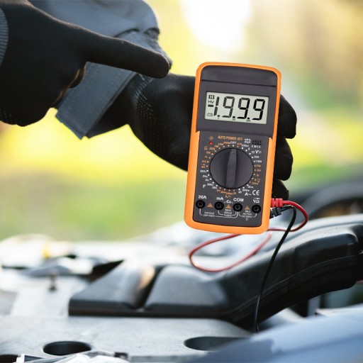 PROFESIONÁLNY MERAČ PRÚDU, LCD MULTIMETER