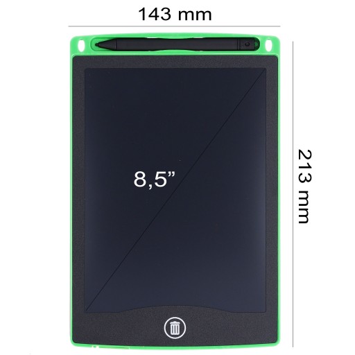 GRAFICKÝ TABLET PRE DETI s popisom, stylus, náučná tabuľa na kreslenie