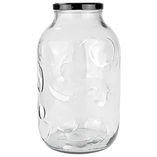JAR SKLENENÁ JAR 5l PRÍPRAVKY LIKÉRY + viečko