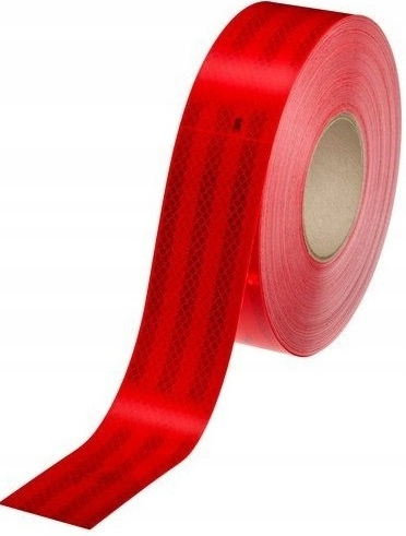 3M 983-72 OBRYSOVÁ REFLEXNÁ PÁSKA 55mm/1m NA ZNAČENIE, červená