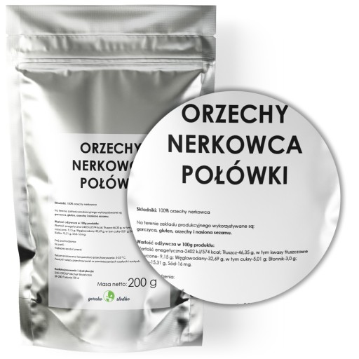 KEŠU ORECHY polovice 200g