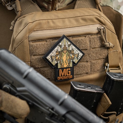 Náplasť operátora M-Tac MG s PVC potlačou