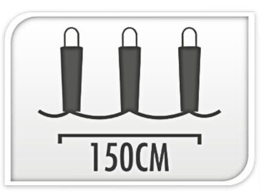 INTERIÉROVÉ SVETLÁ String Juta Rope Garland 15 ks LED na batérie - 1,5 m