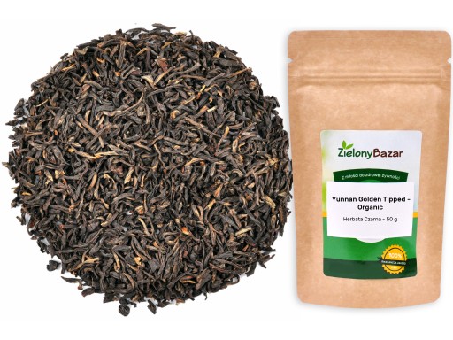 YUNNAN GOLDEN TIPPED - BIO čierny čaj 50g