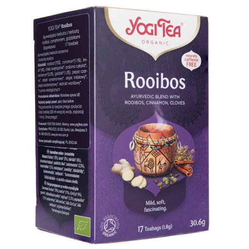 YOGI TEA ROOIBOS VRECKÁ 30,6G