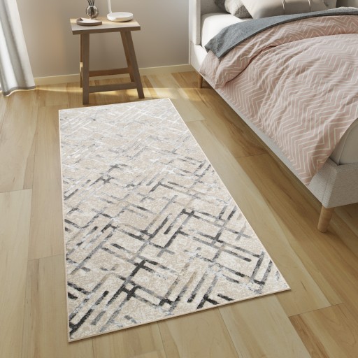 CRYSTAL bežec 70 cm lesklý elegantný mäkký moderný módny v8