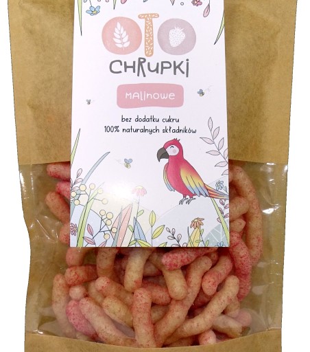 Zdravé Sú to RASPBERRY CRIPS, Prírodné, Bez cukru