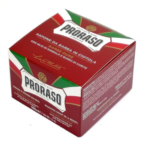 PRORASO mydlo na holenie Tradičné mydlo na holenie Tvrdá brada