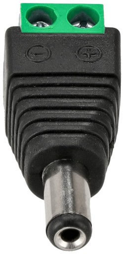 Súprava zásuvkových konektorov DC zástrčka 2,1 x 5,5 mm PRE LED