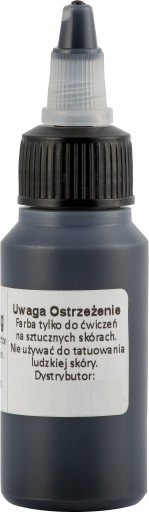 Pigmentový čierny atrament na učenie tetovacích cvikov 30ml