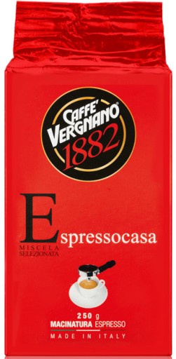Vergnano Espresso Casa 250g mletá káva