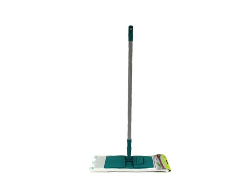 Mikrovláknový plochý mop + teleskopická tyč 120cm SET: vložka, doska, tyč