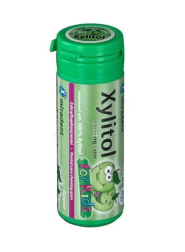 XYLITOL JAHODOVÉ ŽUVAČKY PRE DETI 30 ks