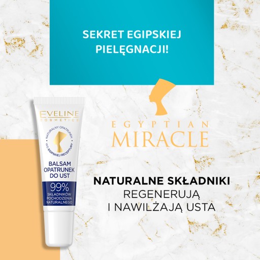Balzam na pery Eveline Cosmetics Egyptian Miracle