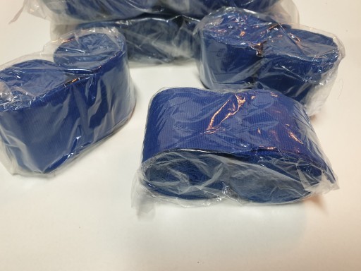 Bandáže, pásky, boxerské bandáže, MODRÉ, 2,5M