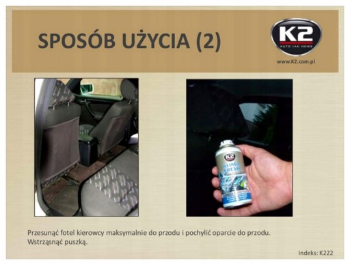 D2Y75 FRESH FOGENTILIZER PRE K2K KLIMATIZÁCIU