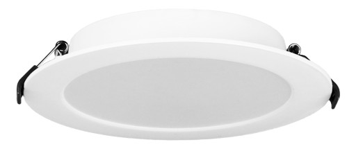 LED stropný panel, zapustený, pod omietku, okrúhly, 18 W, nebliká, CCD