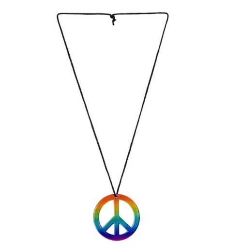 pacifický prívesok, DÚHOVÝ FAREBNÝ HIPPIE, 70. roky 20. storočia