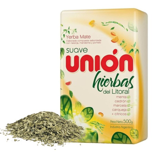 Yerba Mate Union Hierbas del litoral 500g TARAGUI