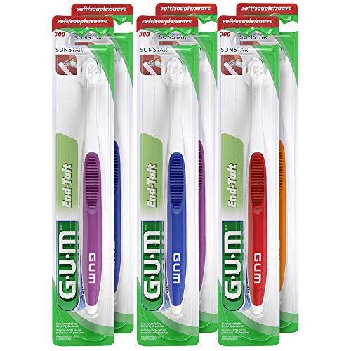 GUM BUTLER 308 Ortodontická zubná kefka