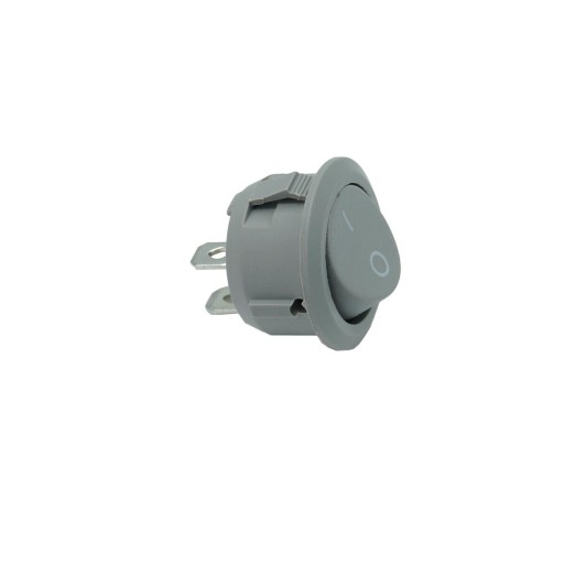 MINI NÁBYTOKOVÝ SPÍNAČ 250V 50Hz 2A Šedý