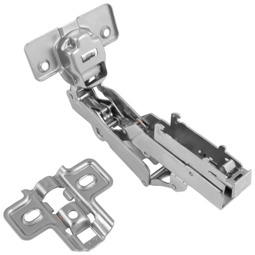 Uhlový nábytkový pánt 165 mm, zapustený EMUCA X91N