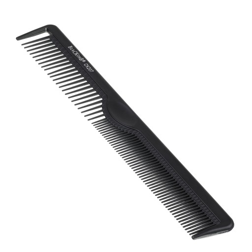 Barber Hrebeň na strihanie vlasov CARBON Black