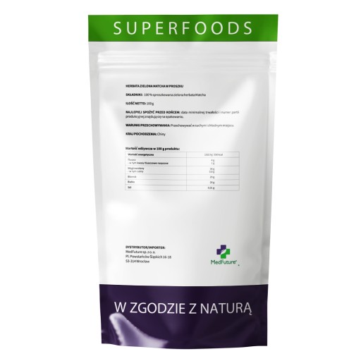 BIO zelený čaj MATCHA - prášok 100 g