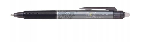 Guľôčkové pero Pilot Frixion Clicker čierne 0,5 mm