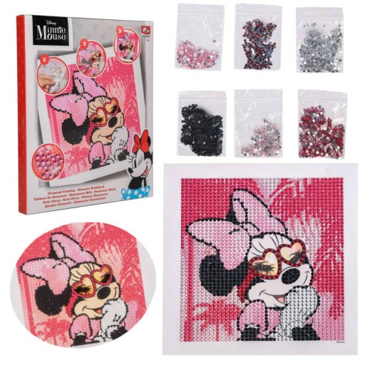 Disney Diamantový orezávač Minnie Mouse Diamantový obraz ZA5132