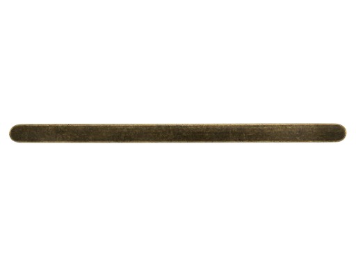 NÁBYTKOVÁ KĽÚČKA STARÉ ZLATÉ TENKÉ ÚZKE PROATY KOVOVÉ RETRO U114 160 MM