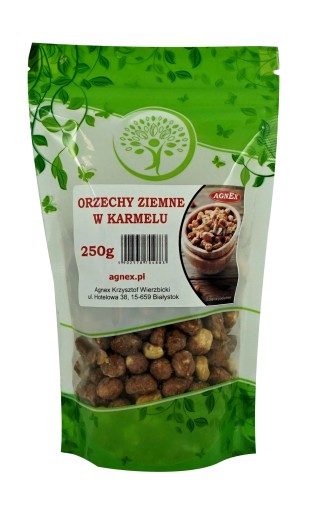 ARAŠIDY V KARAMELI 250g ARAŠIDY S OBAL
