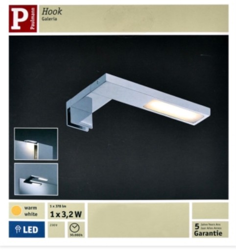 Paulmann 990,89 LED zrkadlové/výstavné osvetlenie 3.2