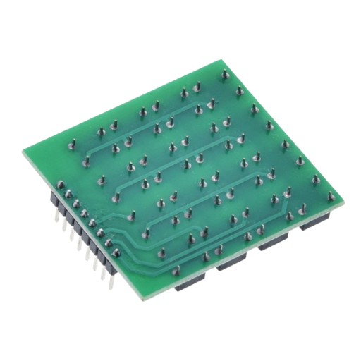 Klávesnica dotykového spínača 16 tlačidiel (4x4) Arduino