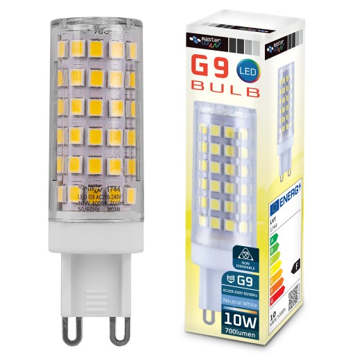 G9 SMD 2835 LED žiarovka 10W 230V 700lm do lustra