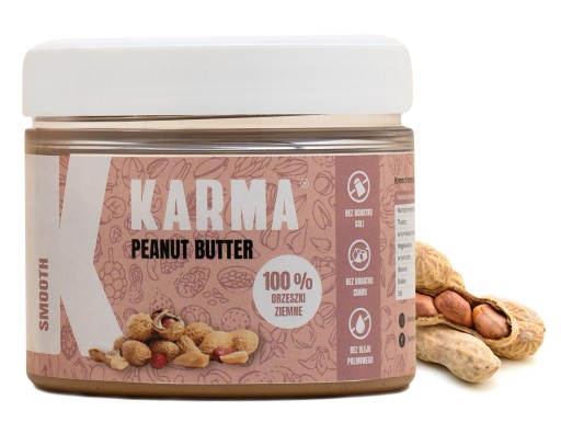 ARAŠIDOVÁ PASTA HLADKÉ PRÍRODNÉ MASLO 100% HLADKÝ KRÉM ARAŠIDOVÉ FOOD 250G