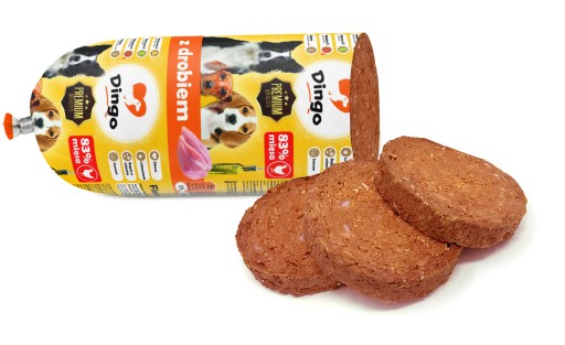 DINGO TYČINOVÁ TYČINA PRE PSA 83% KURACIE MÄSO 900G