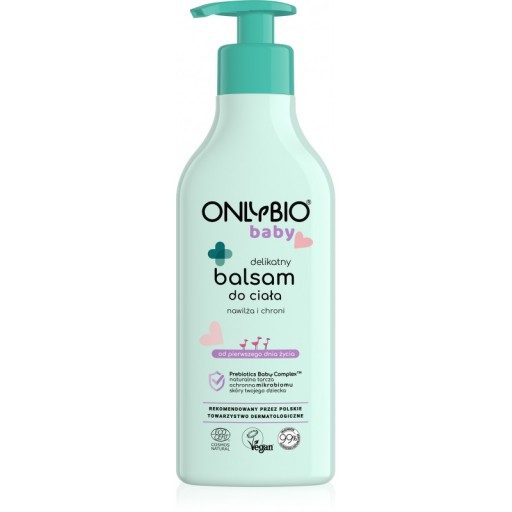 ONLYBIO Baby Delicate telový balzam od 1. dňa narodenia