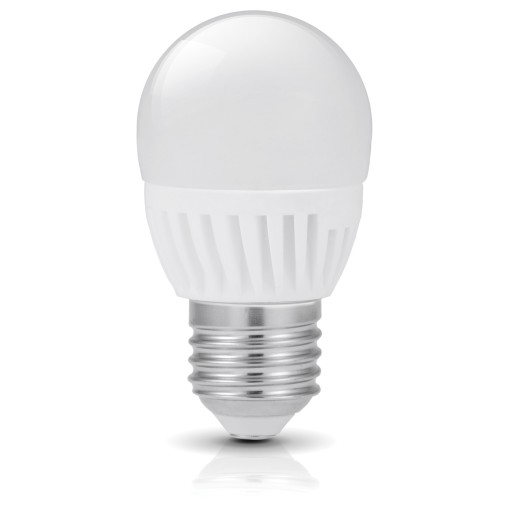 LED GUĽOVÁ ŽIAROVKA E27 9W TEPLÁ BIELA KOMBIN