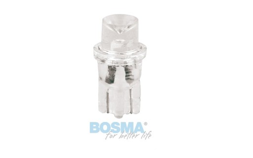 Bosma žiarovka 12v 1*LED štandard T10 zelená, 2 kusy