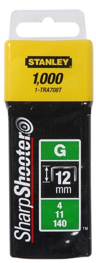 SPOJKA STANLEY TYP G 4/11/140MM 1000KS 1-TRA708T