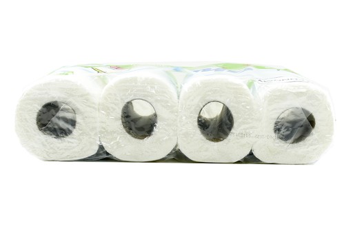 Toaletný papier 8 roliek Biely 2 vrstvy AHA Economy