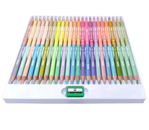 Astra PASTELOVÉ CERUŽKOVÉ PALUBKY, obojstranné, 24 pasteliek, 48 farieb, TROJUHOLNÍK