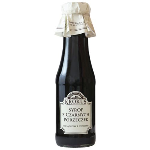 Sirup z čiernych ríbezlí 280ml KROKUS