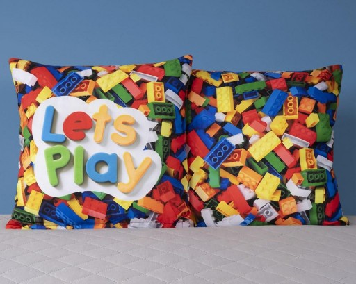 3D BLOCKS OBLIEC NA VANKÚŠ 40 x 40 cm (MF018)