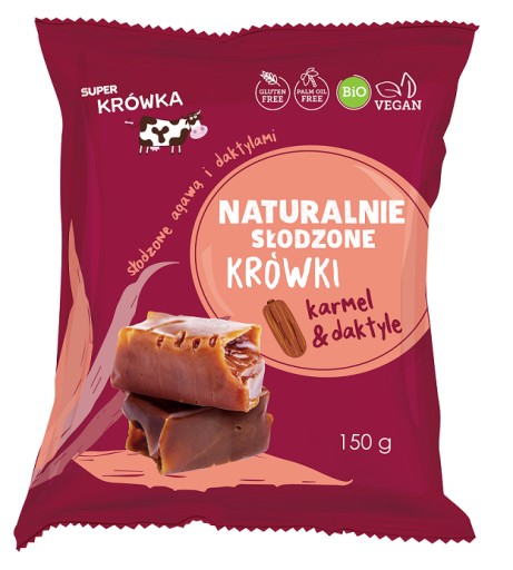 FUDGE SLADENÝ AGAVOU A DATLAMI, BEZ MLIEKA, BEZLEPKU, BIO 150 g - ME GU