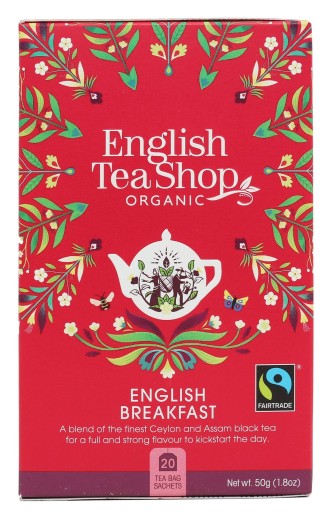 Anglické raňajky BIO čaj 50g English Tea Shop