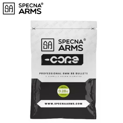 ASG GULE AIRSOFT JADROVÉ BIO MUNÍCIA 0,28g 1000 ks. SPECNA ARMS BIELA