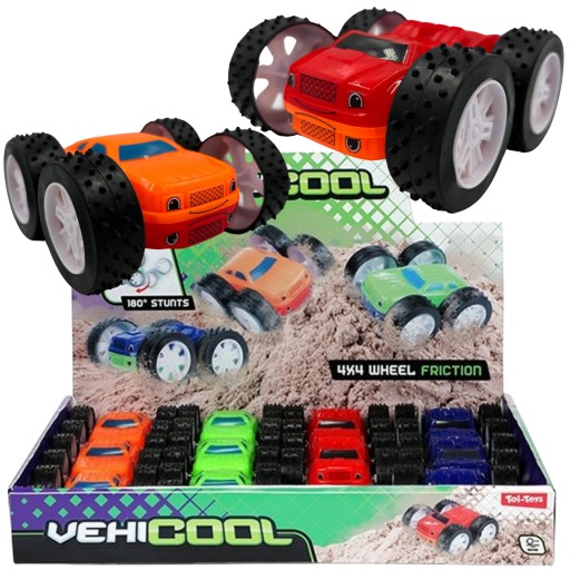 ODVOJSMERNÉ TERÉNNE AUTO OTOČNÉ PLASTOVÉ 10cm POHON 4x4 VÝKONNÝ 3+