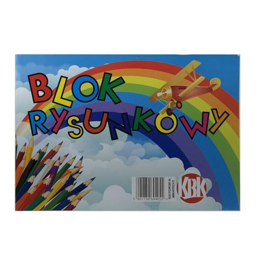 10 x A4 BIELY BLOK NA KRESLENIE 10 LIST